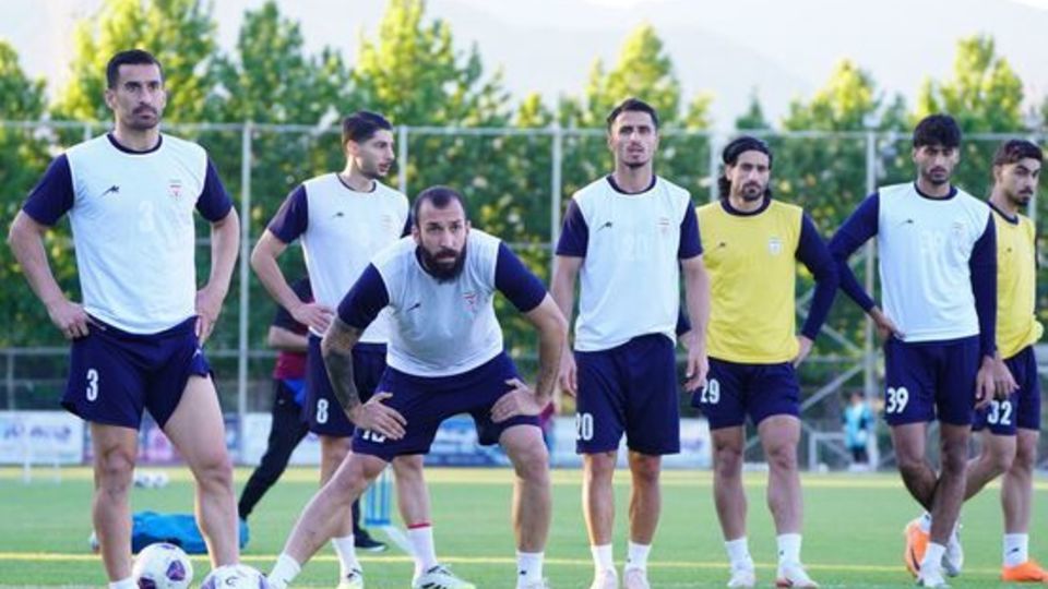 تیم ملی تمرین گلزنی کرد تیم ملی تمرین گلزنی کرد