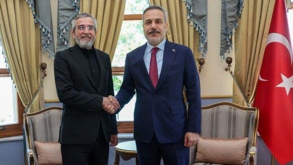وزیر خارجه ترکیه با علی باقری دیدار کرد وزیر خارجه ترکیه با علی باقری دیدار کرد