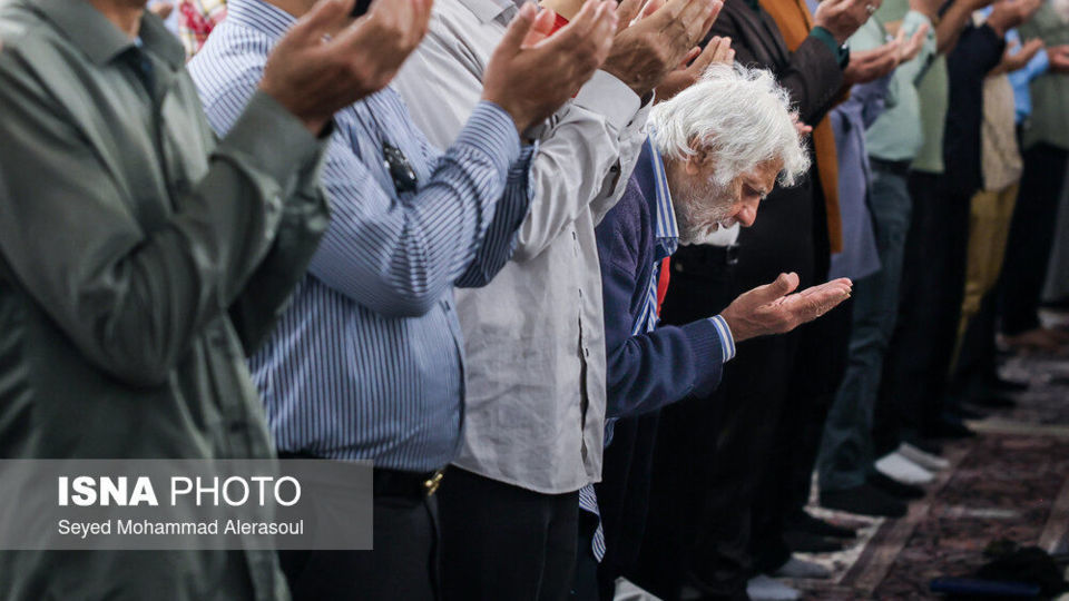 اقامه نماز عید سعید قربان - حرم مطهر رضوی