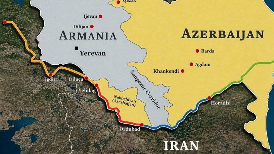 افشای جزئیات توافق «مسیر ترامپ»؛ واگذاری مرزهای ارمنستان به آمریکا افشای جزئیات توافق «مسیر ترامپ»؛ واگذاری مرزهای ارمنستان به آمریکا