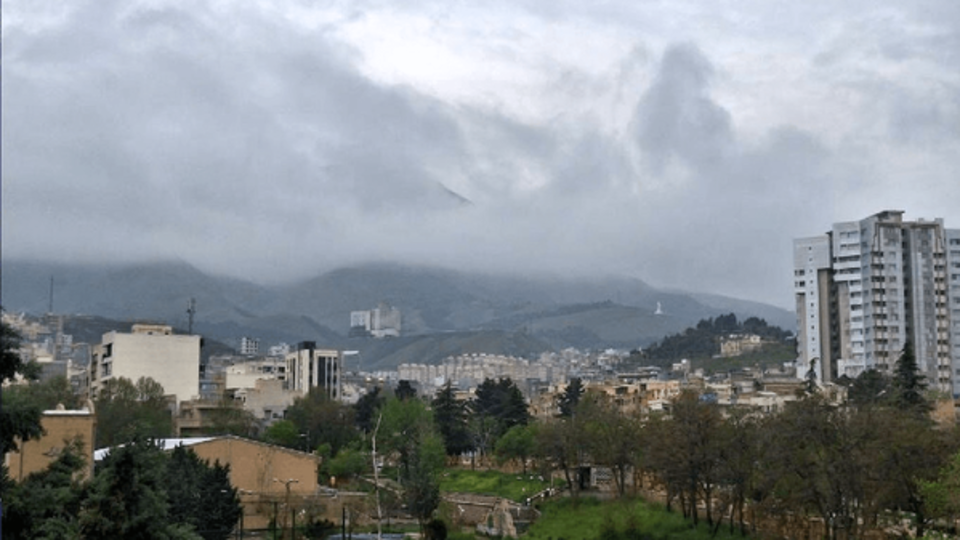 آسمان تهران بارانی میشود آسمان تهران بارانی میشود