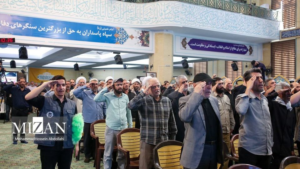  مراسم گرامیداشت اولین سالگرد شهدای جنگ ۱۲ روزه
