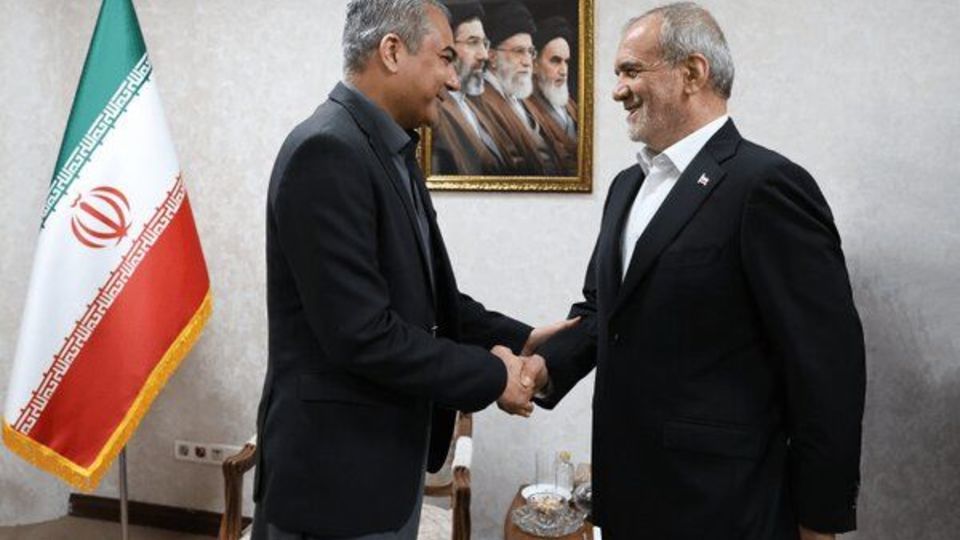 دیدار وزیر کشور پاکستان با مسعود پزشکیان دیدار وزیر کشور پاکستان با مسعود پزشکیان
