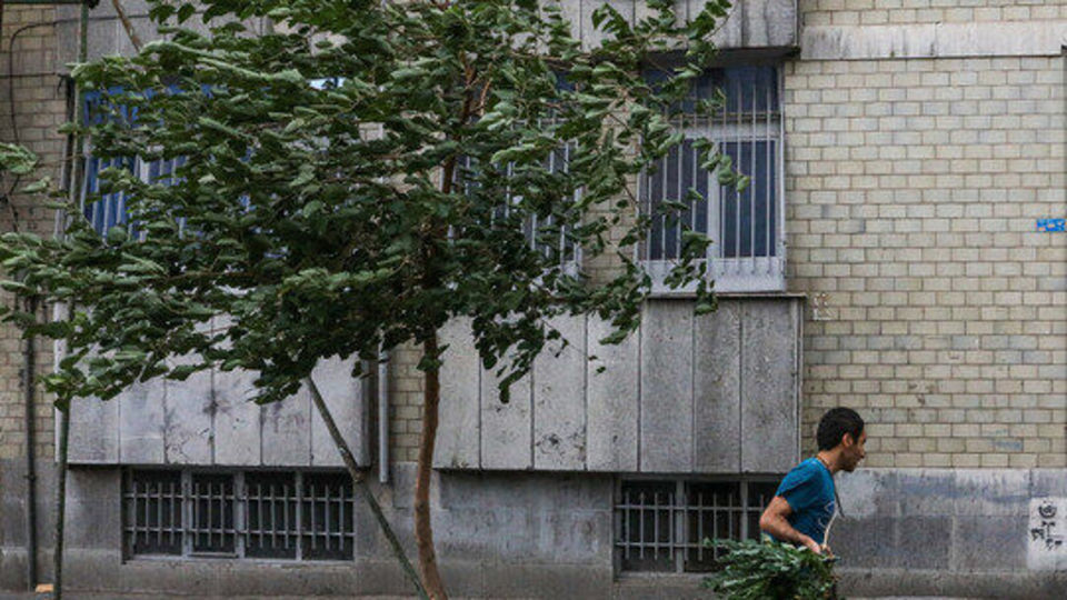وزش باد شدید از امشب در تهران وزش باد شدید از امشب در تهران