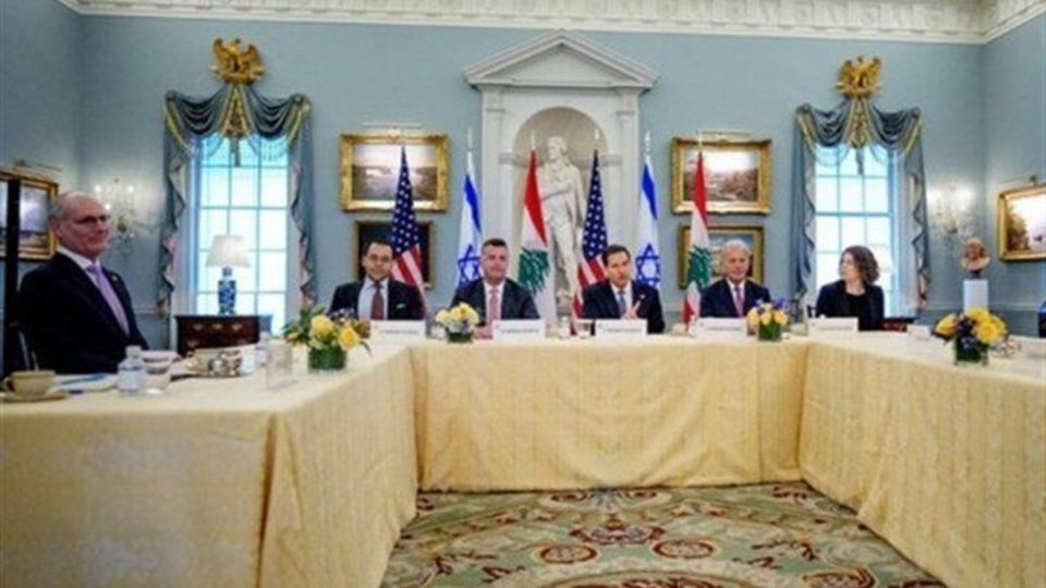 آغاز دور پنجم مذاکرات لبنان و اسرائیل در واشنگتن آغاز دور پنجم مذاکرات لبنان و اسرائیل در واشنگتن