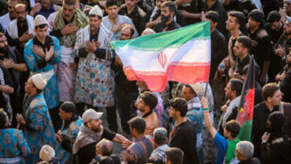مراسم وداع با رهبر شهید انقلاب در مصلی تهران/۲