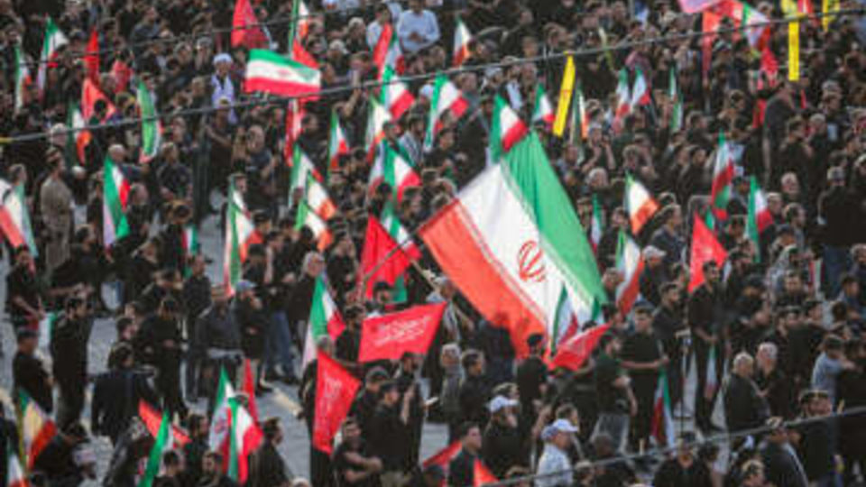 مراسم وداع با رهبر شهید انقلاب در مصلی تهران/۲