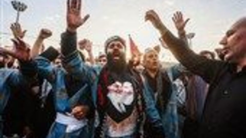 مراسم وداع با رهبر شهید انقلاب در مصلی تهران/۳