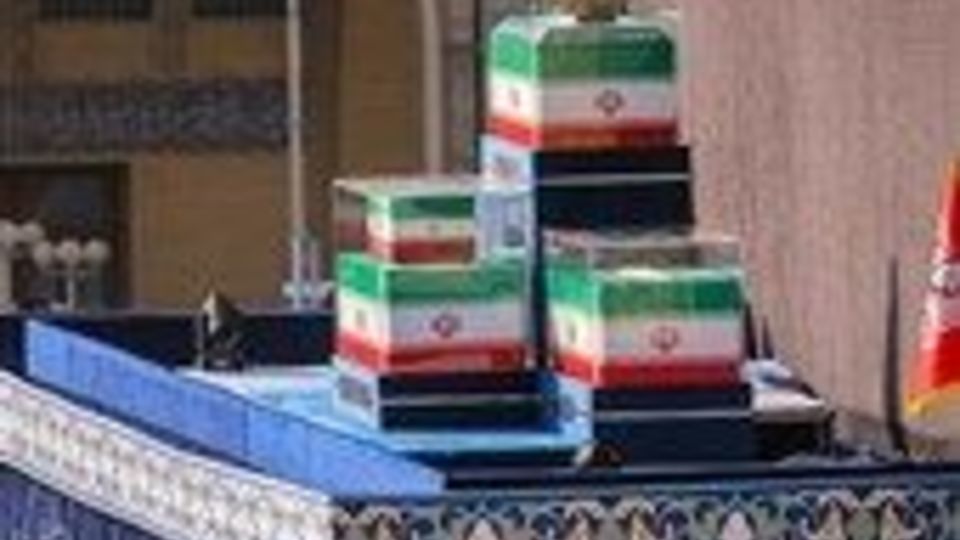 مراسم وداع با رهبر شهید انقلاب در مصلی تهران/۳