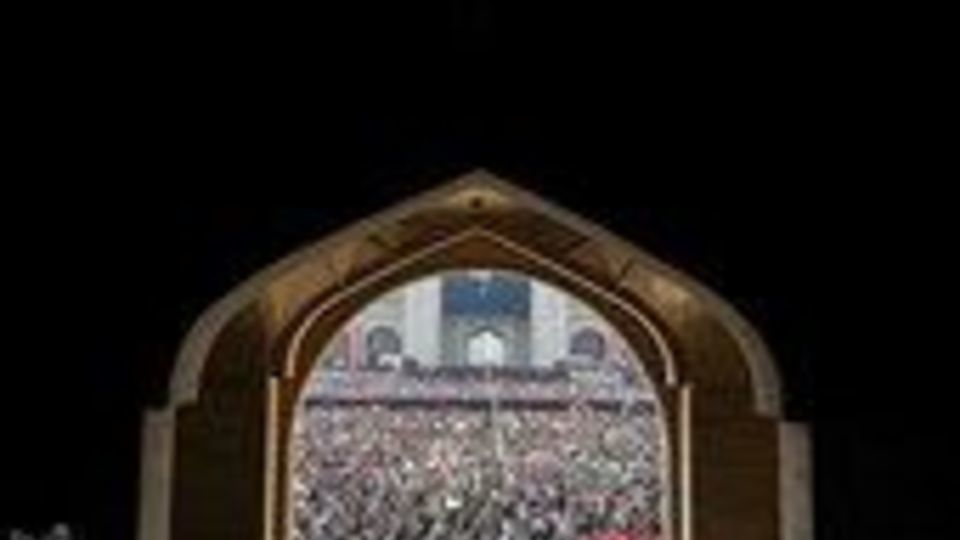 مراسم وداع با رهبر شهید انقلاب در مصلی تهران/۳