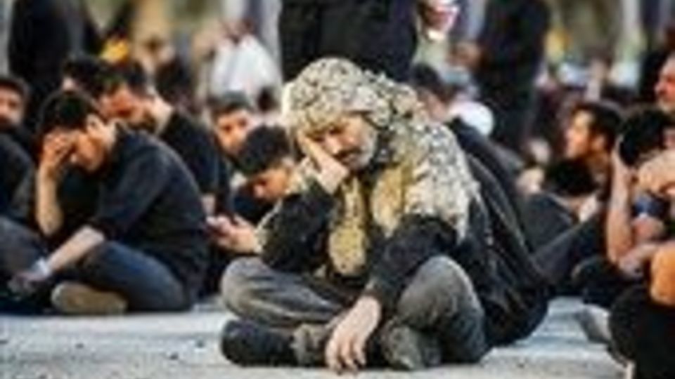 مراسم وداع با رهبر شهید انقلاب در مصلی تهران/۳