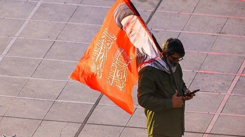 مراسم وداع با رهبر شهید انقلاب در مصلی تهران/۳
