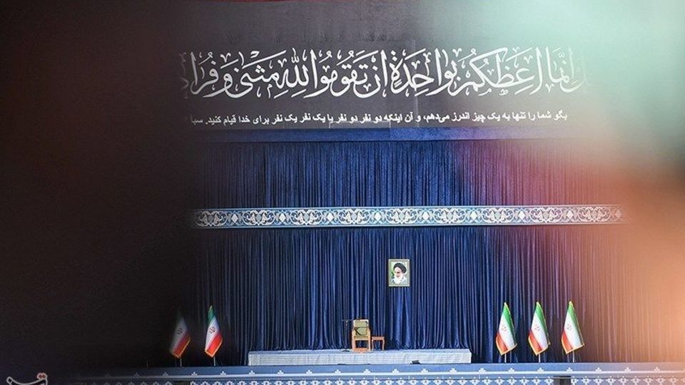 مراسم وداع با رهبر شهید انقلاب در مصلی تهران/۳