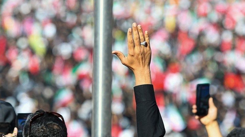 مراسم وداع با رهبر شهید انقلاب در مصلی تهران/۳