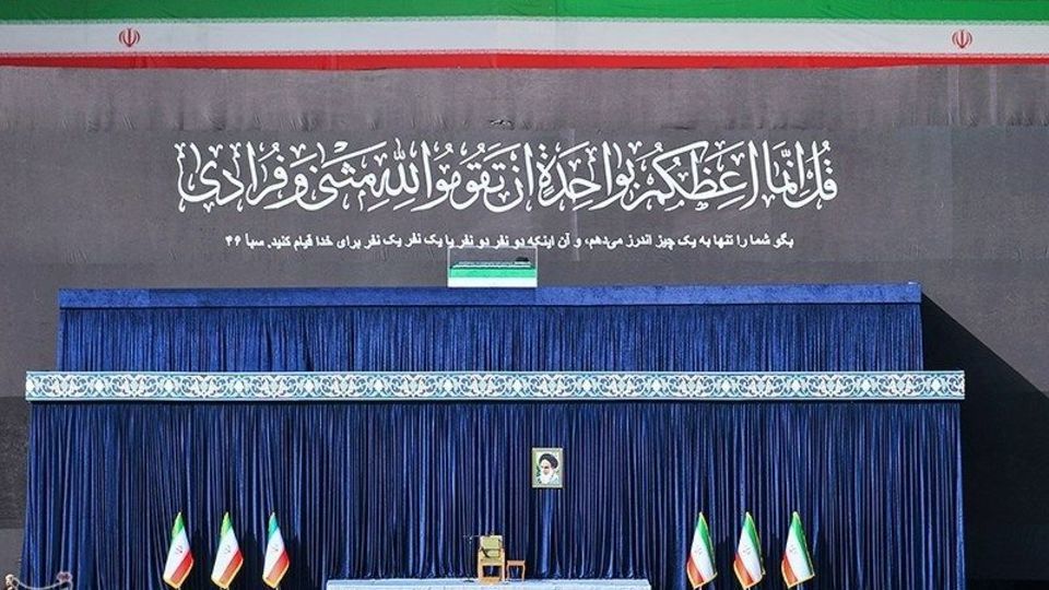 مراسم وداع با رهبر شهید انقلاب در مصلی تهران/۳