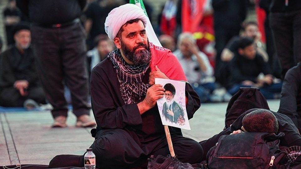 مراسم وداع با رهبر شهید انقلاب در مصلی تهران/۳
