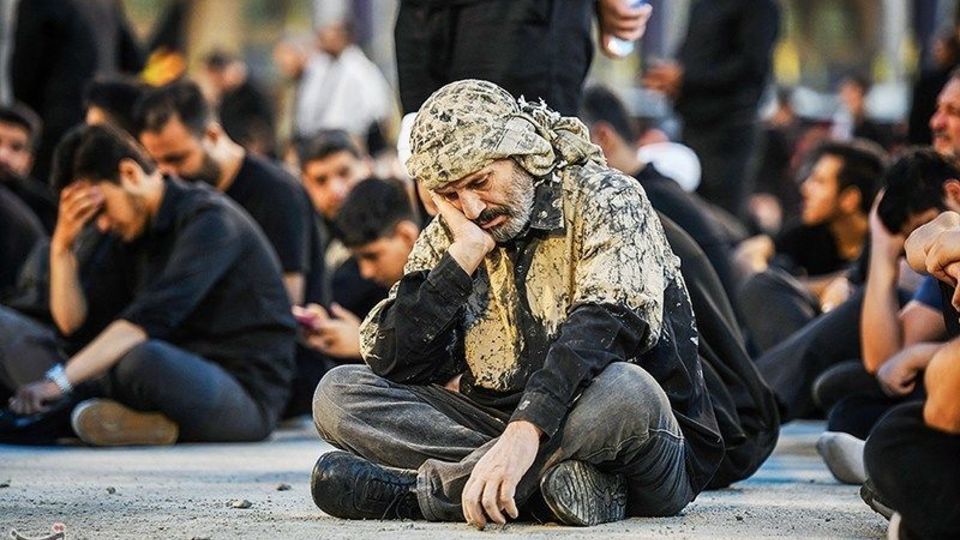 مراسم وداع با رهبر شهید انقلاب در مصلی تهران/۳