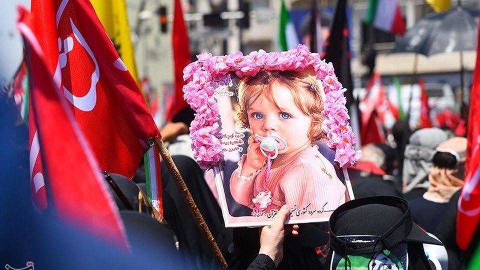 گزارش تصویری تشییع پیکر رهبر شهید در تهران/۶