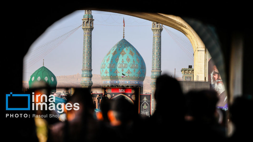 مراسم تشییع پیکر مطهر رهبر شهید انقلاب در قم 
