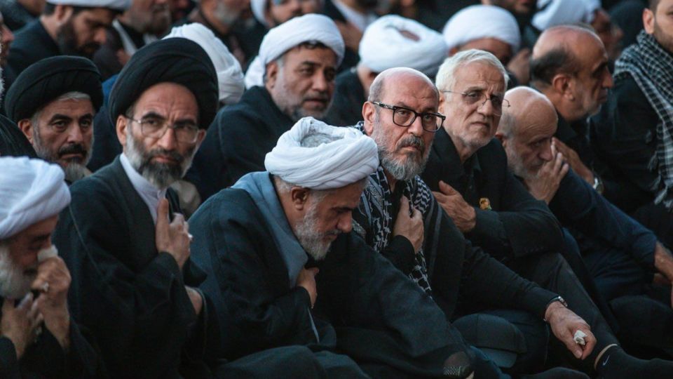 وداع سیاسیون با رهبر شهید/ شیخ زکزاکی و عمار حکیم هم بودند