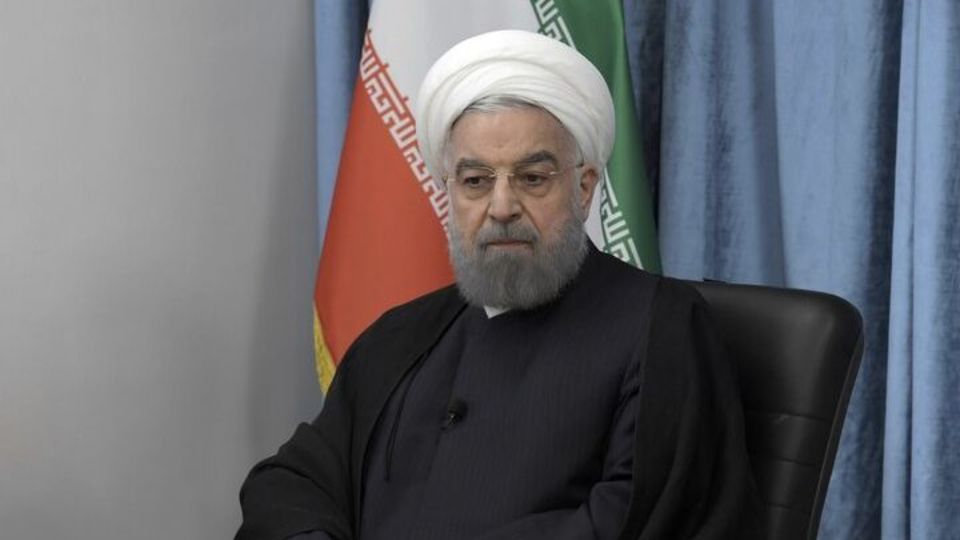 روحانی: یادگار رهبر شهید در تاریخ، تسلیم نشدن است/ تمام ادعاهای ترامپ، حرفهای توخالی است روحانی: یادگار رهبر شهید در تاریخ، تسلیم نشدن است/ تمام ادعاهای ترامپ، حرفهای توخالی است