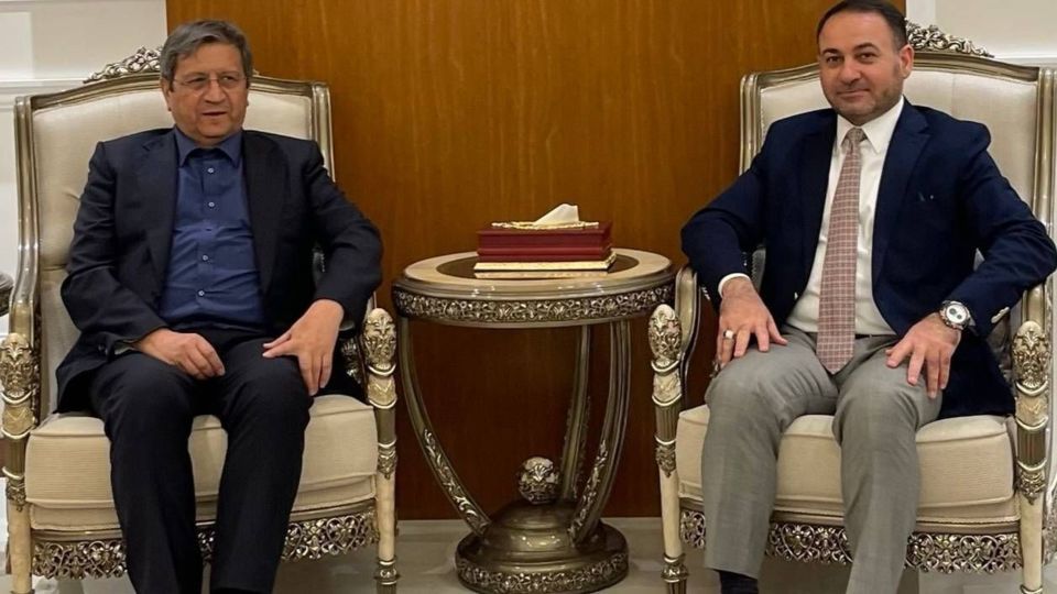 گفتوگوی رئیس کل بانک مرکزی با وزیر تجارت عراق گفتوگوی رئیس کل بانک مرکزی با وزیر تجارت عراق