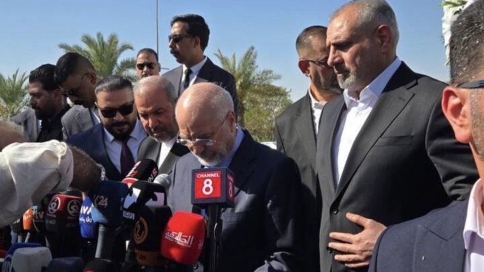 قالیباف در عراق: در نظم جدید منطقه دخالت بیگانگان در معادلات به سرعت در حال کاهش است قالیباف در عراق: در نظم جدید منطقه دخالت بیگانگان در معادلات به سرعت در حال کاهش است
