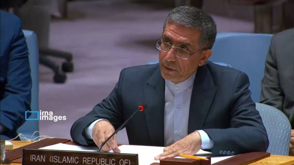 نماینده ایران: تجاوز نظامی آمریکا و اسرائیل سیاسیکاری شورای امنیت را آشکار کرده است نماینده ایران: تجاوز نظامی آمریکا و اسرائیل سیاسیکاری شورای امنیت را آشکار کرده است