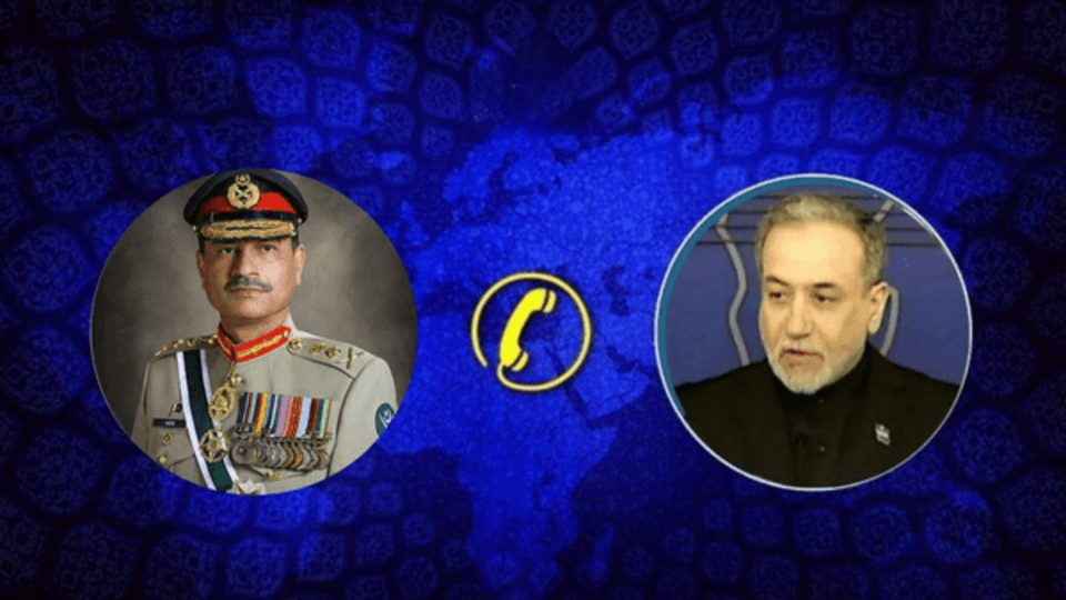 گفتوگوی تلفنی عراقچی با عاصم منیر گفتوگوی تلفنی عراقچی با عاصم منیر