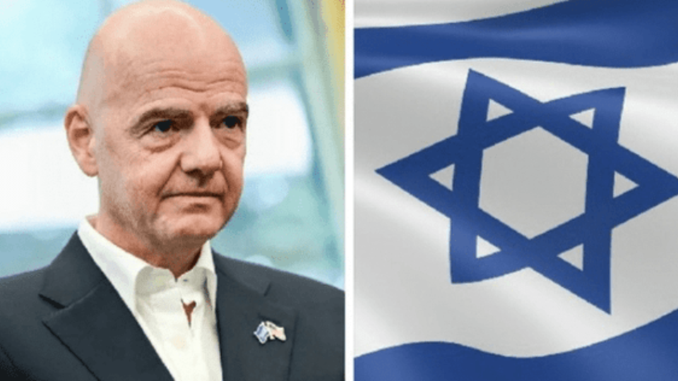 اسرائیل رئیس فیفا را وسط جنگ رها کرد اسرائیل رئیس فیفا را وسط جنگ رها کرد