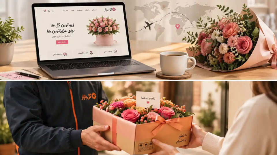 ارسال گل به ایران از خارج؛ بهترین روشها و گلفروشی آنلاین معتبر ارسال گل به ایران از خارج؛ بهترین روشها و گلفروشی آنلاین معتبر