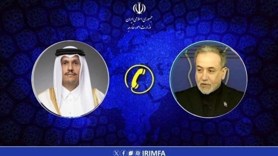 رایزنی تلفنی وزیران خارجه قطر و ایران رایزنی تلفنی وزیران خارجه قطر و ایران