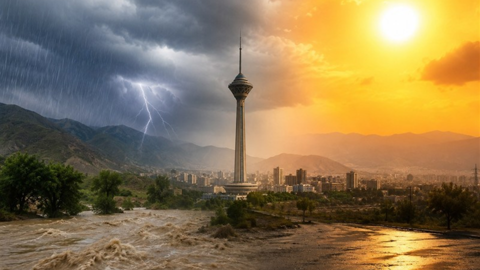هشدار سازمان هواشناسی برای ۲۴ استان هشدار سازمان هواشناسی برای ۲۴ استان