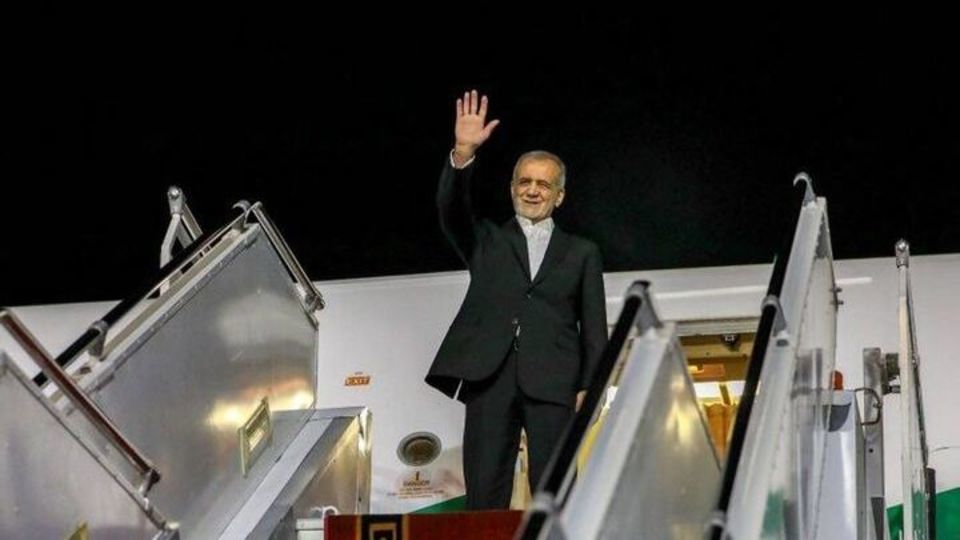 پزشکیان نیویورک را به مقصد تهران ترک کرد پزشکیان نیویورک را به مقصد تهران ترک کرد