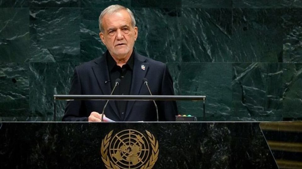خاتمی: پزشکیان صدای رسا و مقتدر ملت ایران در سازمان ملل بود خاتمی: پزشکیان صدای رسا و مقتدر ملت ایران در سازمان ملل بود