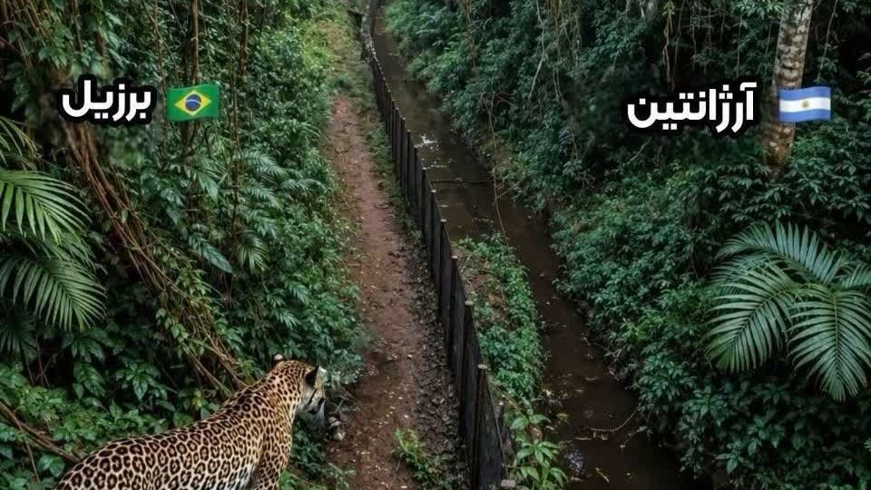 چند مرز جالب در دنیا