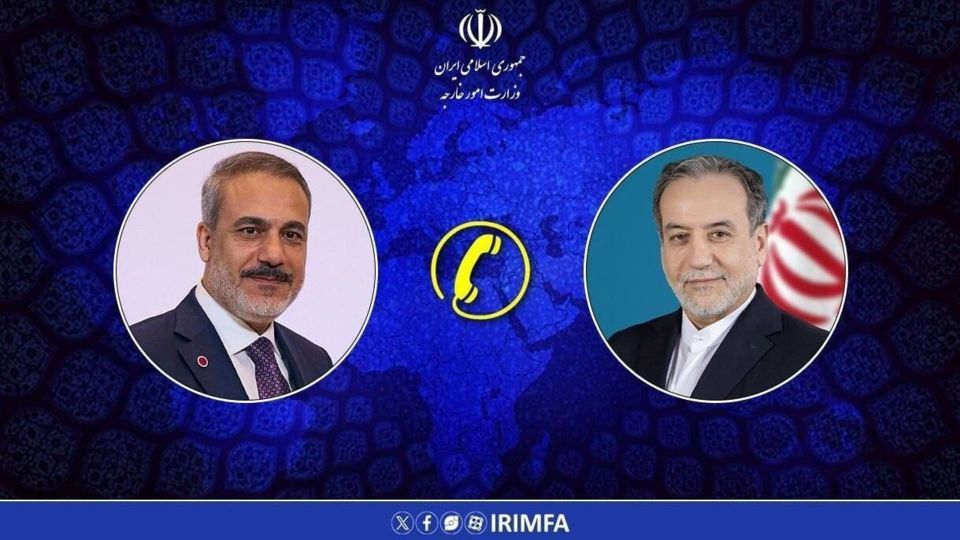پیام تسلیت وزیر خارجه ترکیه به عراقچی پیام تسلیت وزیر خارجه ترکیه به عراقچی