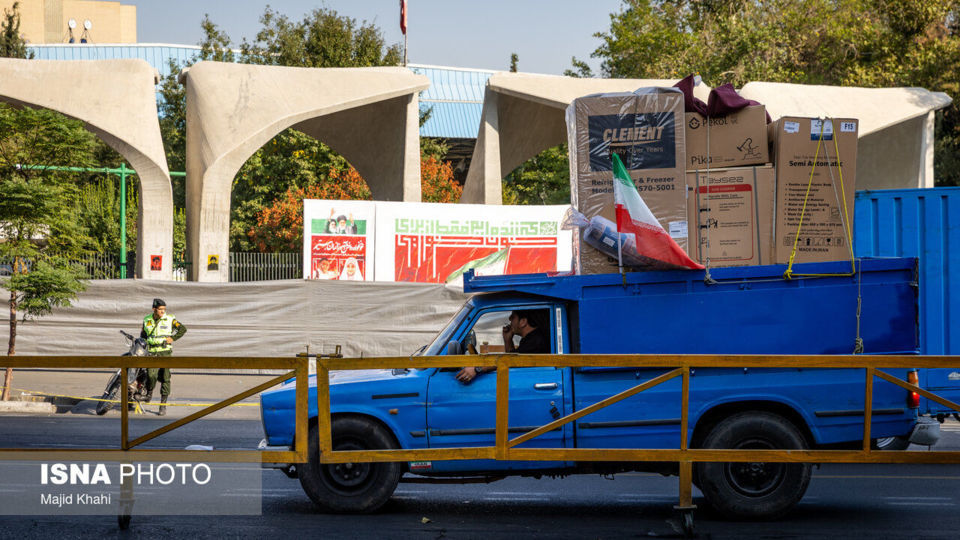  رزمایش مواسات و کمک مومنانه بعثت در تهران