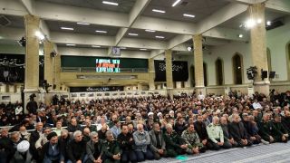 دیدار جمعی از فرماندهان، رزمندگان و ایثارگران و هنرمندان با رهبر انقلاب