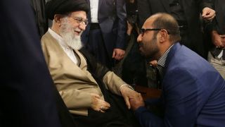 دیدار جمعی از فرماندهان، رزمندگان و ایثارگران و هنرمندان با رهبر انقلاب