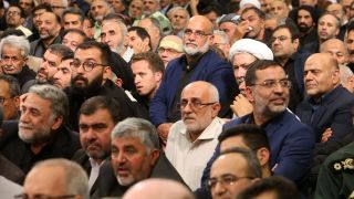 دیدار جمعی از فرماندهان، رزمندگان و ایثارگران و هنرمندان با رهبر انقلاب