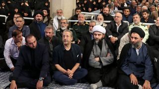 دیدار جمعی از فرماندهان، رزمندگان و ایثارگران و هنرمندان با رهبر انقلاب