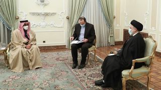 دیدار مشاور امنیت ملی امارات متحده عربی با آیت‌الله رئیسی
