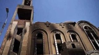ده‌ها کشته و زخمی در آتش‌سوزی مهیب در یک کلیسای مصر+فیلم وعکس