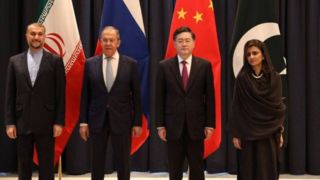 برگزاری نشست چهارجانبه ایران، روسیه، چین و پاکستان در سمرقند