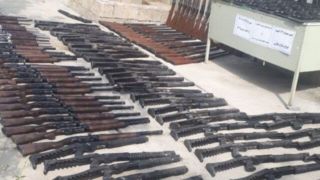 کشف بیش از ۱۰۰ قبضه انواع سلاح در سیستان و بلوچستان