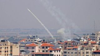 موج جدید حملات موشکی مقاومت فلسطین