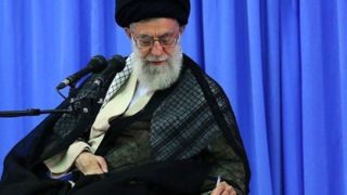 پیام تسلیت رهبر انقلاب به حجت‌الاسلام حجتی کرمانی