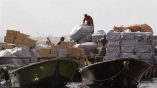 توقیف شناور حامل ۶ میلیارد تومان کالای قاچاق در اسکله نخل تقی استان بوشهر