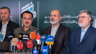 نمایش سیاسی هیئت اقلیم شمال عراق در ارومیه و بی‌دقتی مسئولین ایرانی